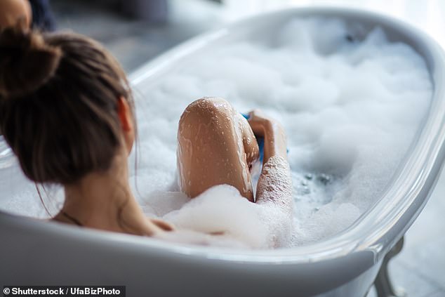 A long soak in a tub full of bubbles might not be very good for your urinary health