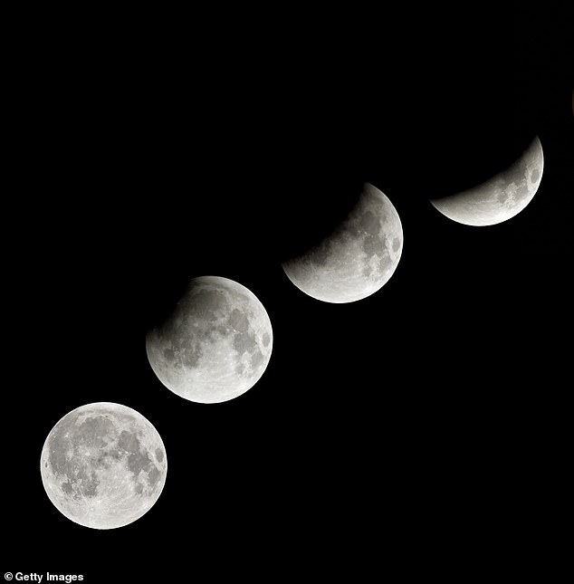 Hawaiianer beobachten 12 Mondmonate, die in drei 10-tägige Mondphasen namens Ho'onui, Poepoe und Ho'emi unterteilt sind