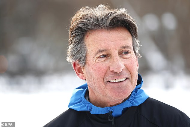 World Athletics president Seb Coe (pictured) announced the governing body has voted to exclude transgender athletes from competing in female categories