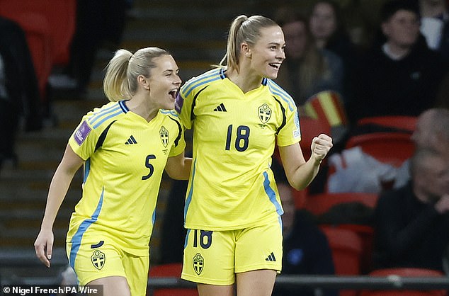 Schweden könnte sich schwer getan fühlen, wenn es Wembley in einem für Sarina Wiegmans Mannschaft enttäuschenden Abend mit nur einem Punkt verlässt