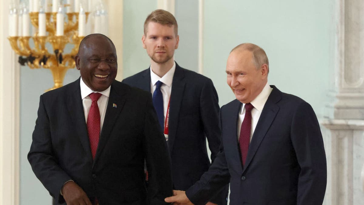 Putin und Ramaphosa