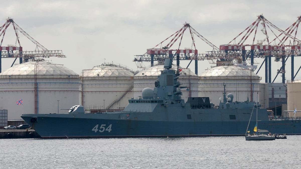 Russische Fregatte Admiral Gorschkow
