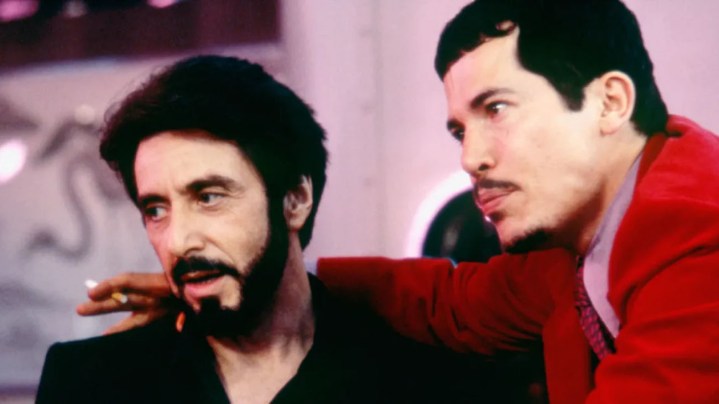 Al Pacino und John Leguizamo in Carlitos Weg.