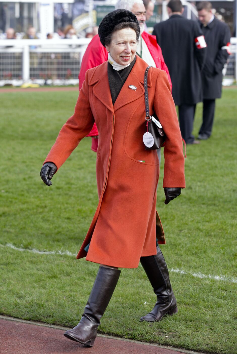 Prinzessin Anne während Cheltenham im Jahr 2012
