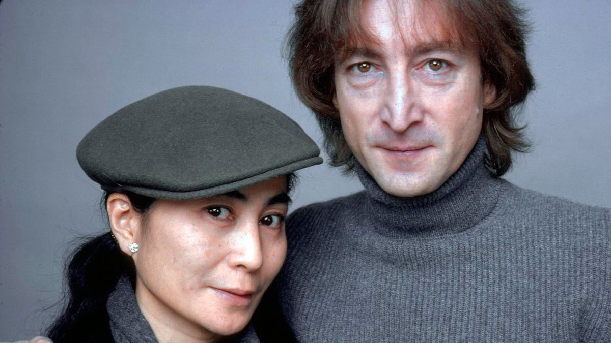 John Lennon und Yoko Ono im Jahr 1980