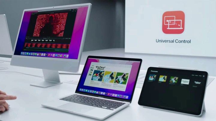 Universal Control auf MacOS Monterey auf der WWDC-Veranstaltung von Apple
