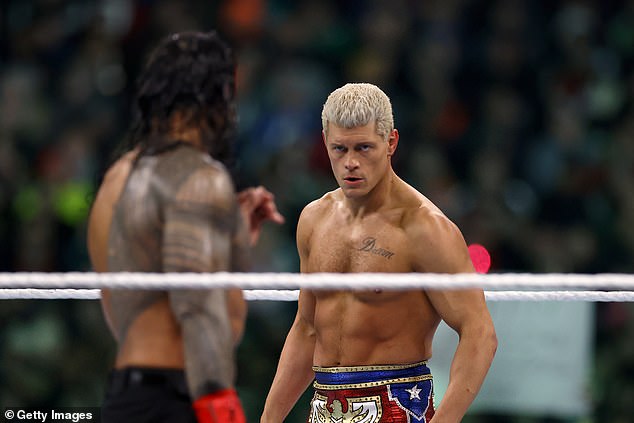 Rhodes hatte seit seiner Rückkehr zur WWE vor zwei Jahren deutlich gemacht, dass er den Titel gewinnen wollte