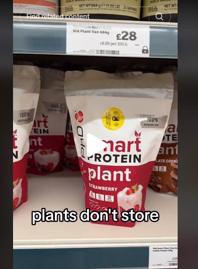 Protein powders, particularly plant-based ones, are a no-go in Abbew's books