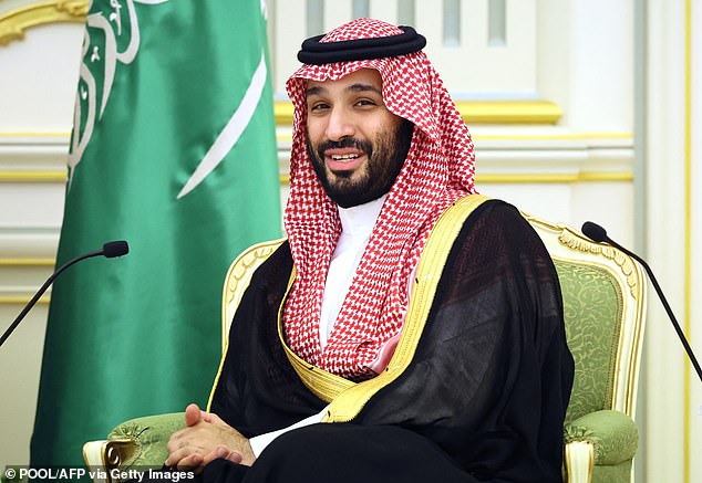 NEOM was first announced in 2017, with Crown Prince Mohammed bin Salman (pictured) delivering a presentation on The Line in July 2022