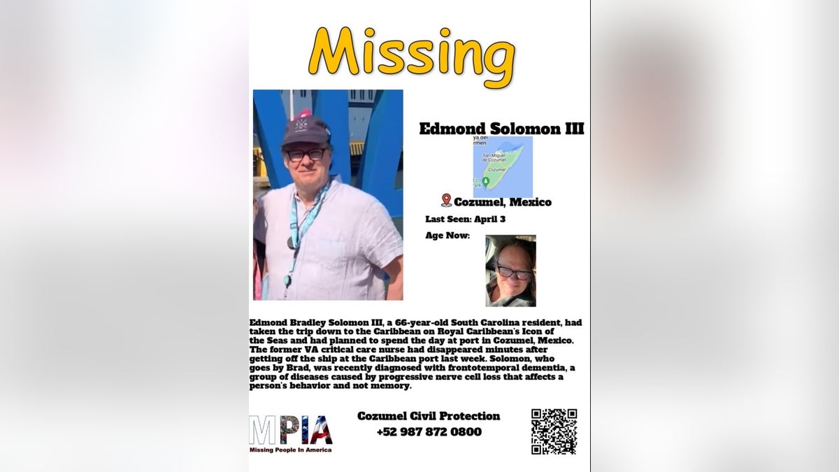 Vermisste Person für Edmond Bradley Solomon III