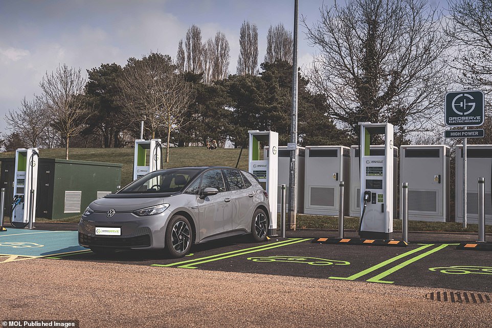 Toddington says: 'The majority of what we're doing is Super Hubs. They work great and that’s why we’re charging almost 200,000 cars a month'. These high powered charging hubs are placed at key routes including big motorway service stations, so you can charge and go quickly and easily