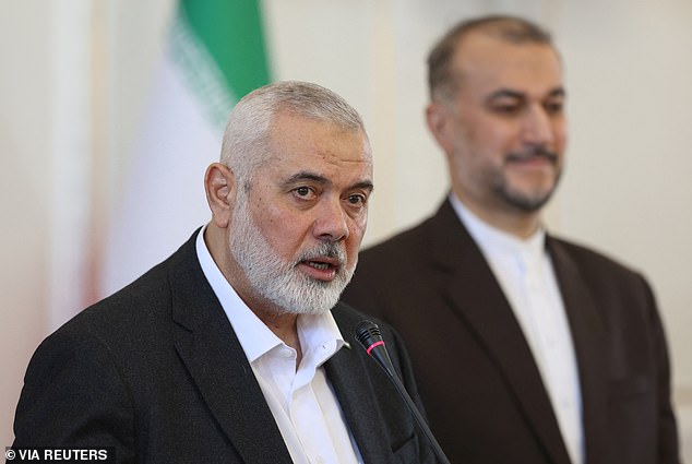 Three sons and 'several' grandchildren of Hamas' supreme leader, Ismail Haniyeh, have been killed in an Israeli airstrike in the Gaza Strip