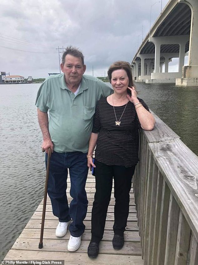 Blair, who witnessed the events from about 350 to 400 feet away on the opposing side of the Pascagoula River, said that the younger man, Calvin Parker, appeared to be more afraid in the moment. Decades later, Parker and Blair got to meet in person (above)
