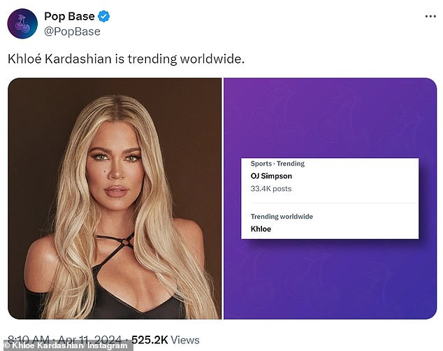 Obwohl Simpson das unbegründete Gerücht im Laufe der Jahre mehrfach dementierte, wurde Kardashian auf ihrem neuesten Instagram und auf X mit Nachrichten von Trollen überschwemmt, die schrieben, dass ihnen ihr Verlust „leid tut“.