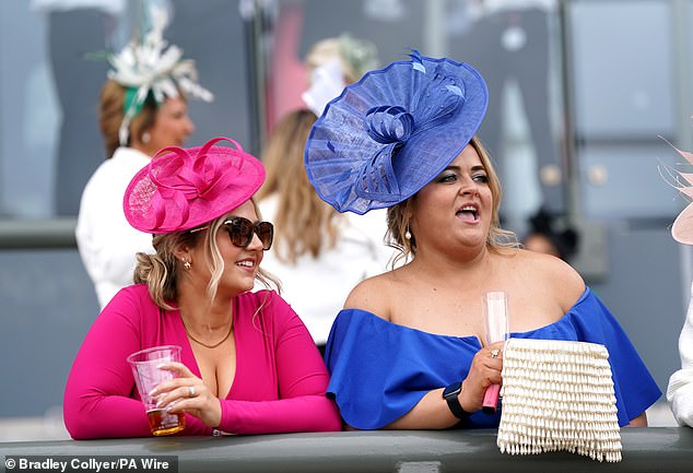 Revellers looked in high spirits as they compete for a cash prize of £5,000 for best dressed