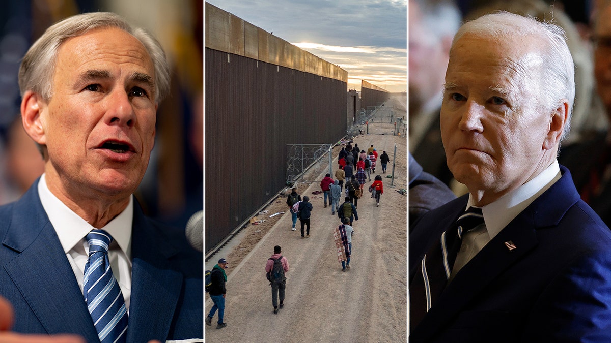 Greg Abbott, Grenzmauer, Joe Biden
