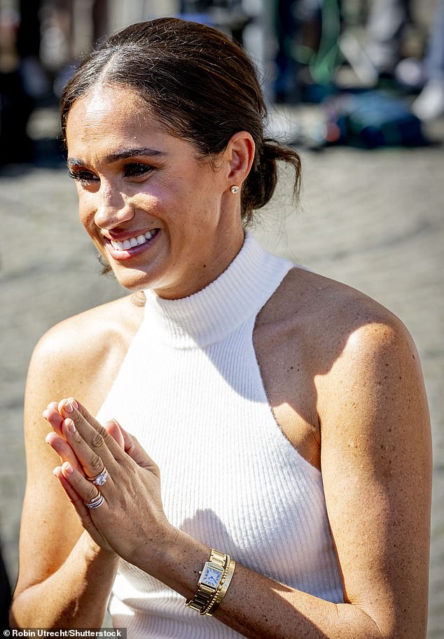 The Duchess of Sussex pictured at the Dusseldorf Invictus Games this year