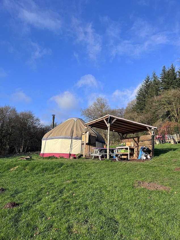Although my yurt was cold, it definitely added to the authenticity of the experience and was a step up from camping - swapping a sleeping bag for an actual bed made a huge difference, as did the log fire burning away in the corner