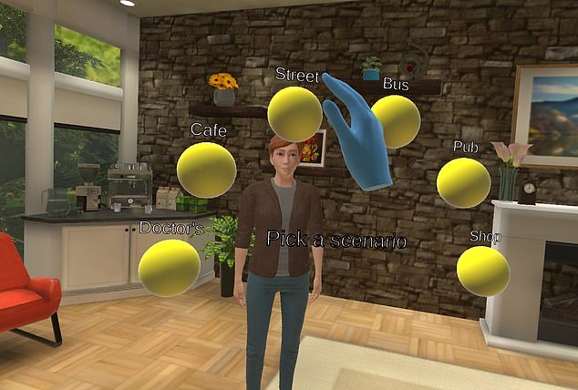 Während VR-Simulationen einen Patienten in ein Szenario versetzen könnten, musste die Anleitung durch einen ausgebildeten Psychologen erfolgen