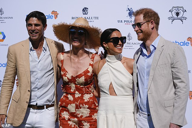 Harry has been friends with Nacho for years - and it's understood that Meghan has formed a close bond with the Argentine polo star's wife Delfina