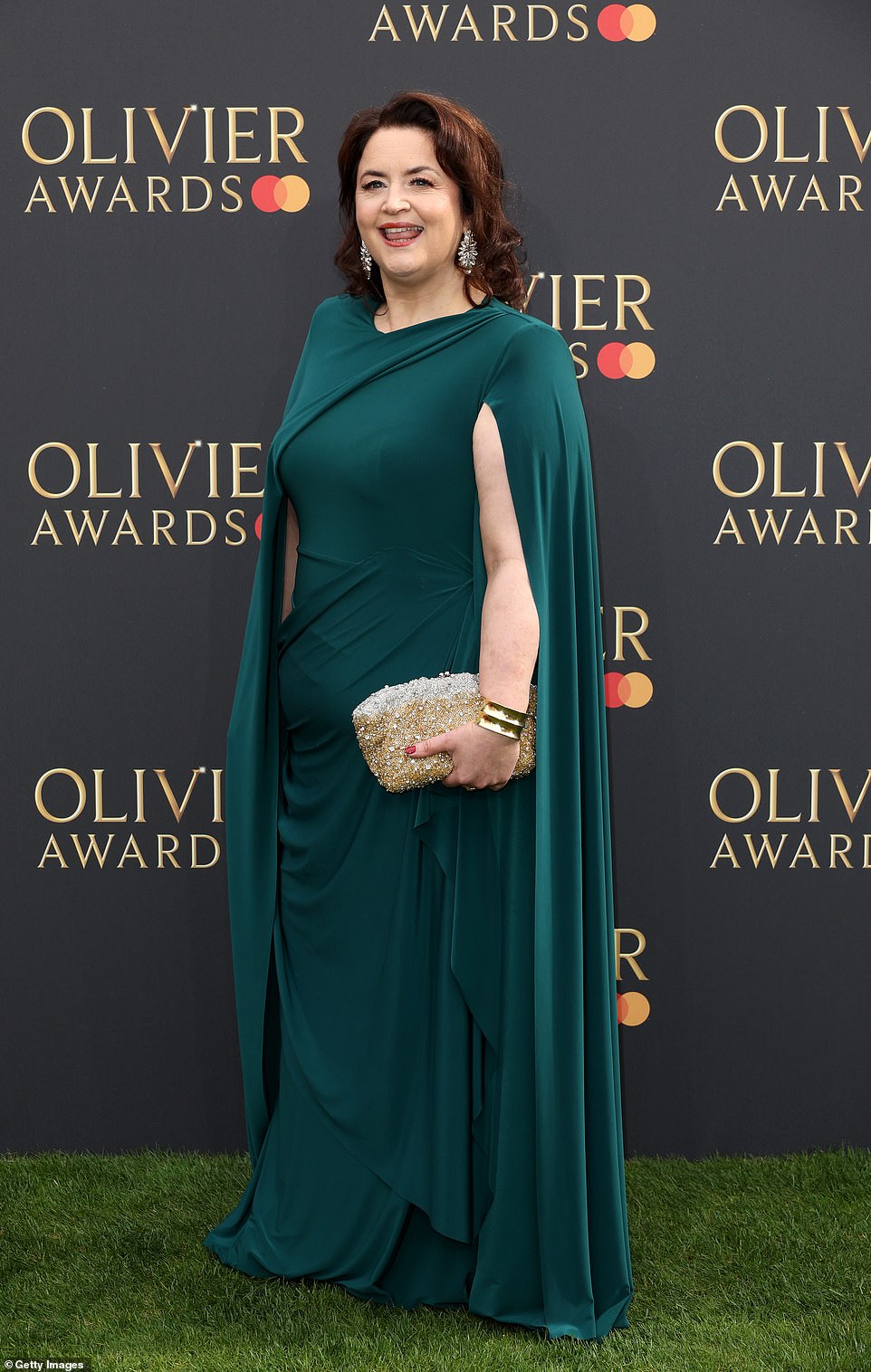 Ruth Jones looked world's away from her Gavin and Stacey character Nessa Jenkins at the ceremony