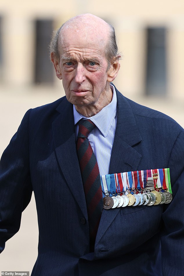Der Herzog von Kent, der 50 Jahre lang als Oberst diente, sagte, die Rolle sei „eine wahre Ehre“ gewesen.