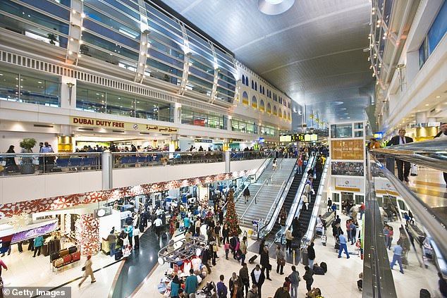 Den zweiten Platz belegt unterdessen der Flughafen Dubai Vereinigte Arabische Emirate (im Bild), der im letzten Jahr einen Sprung vom fünften Platz machte