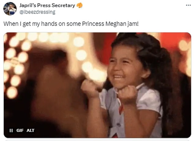 Fans of Meghan have been left hugely excited by the American Riviera Orchard jam launch