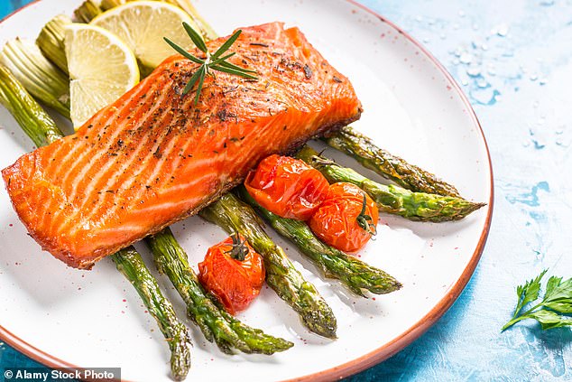 Eating protein, such as salmon, at every meal is a good way to help preserve muscle mass and increases satiety, reducing hunger which may help maintain a healthy weight