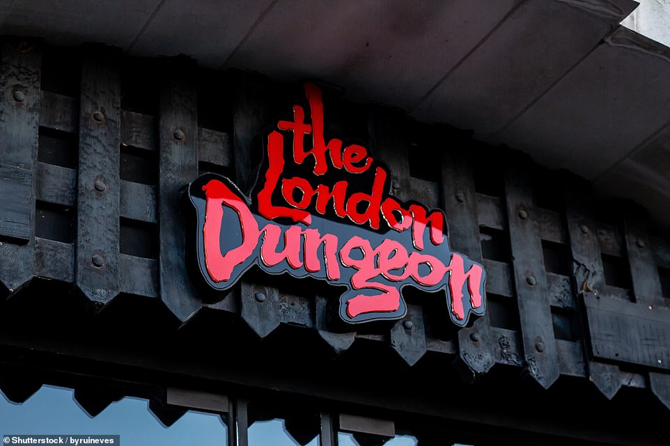 The London Dungeon (12th, 2.6) is the runner-up in the UK's list