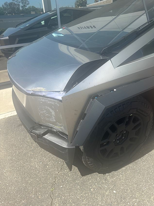Anfang dieses Monats behauptete ein kalifornischer Cybertruck-Besitzer, dass die Bremsen des Elektrofahrzeugs nur wenige Wochen nach dem Kauf defekt waren und das Fahrzeug gegen den Pfosten eines Verkehrsschilds prallte
