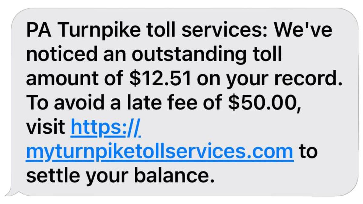 Turnpike-Phishing-Betrug 4 