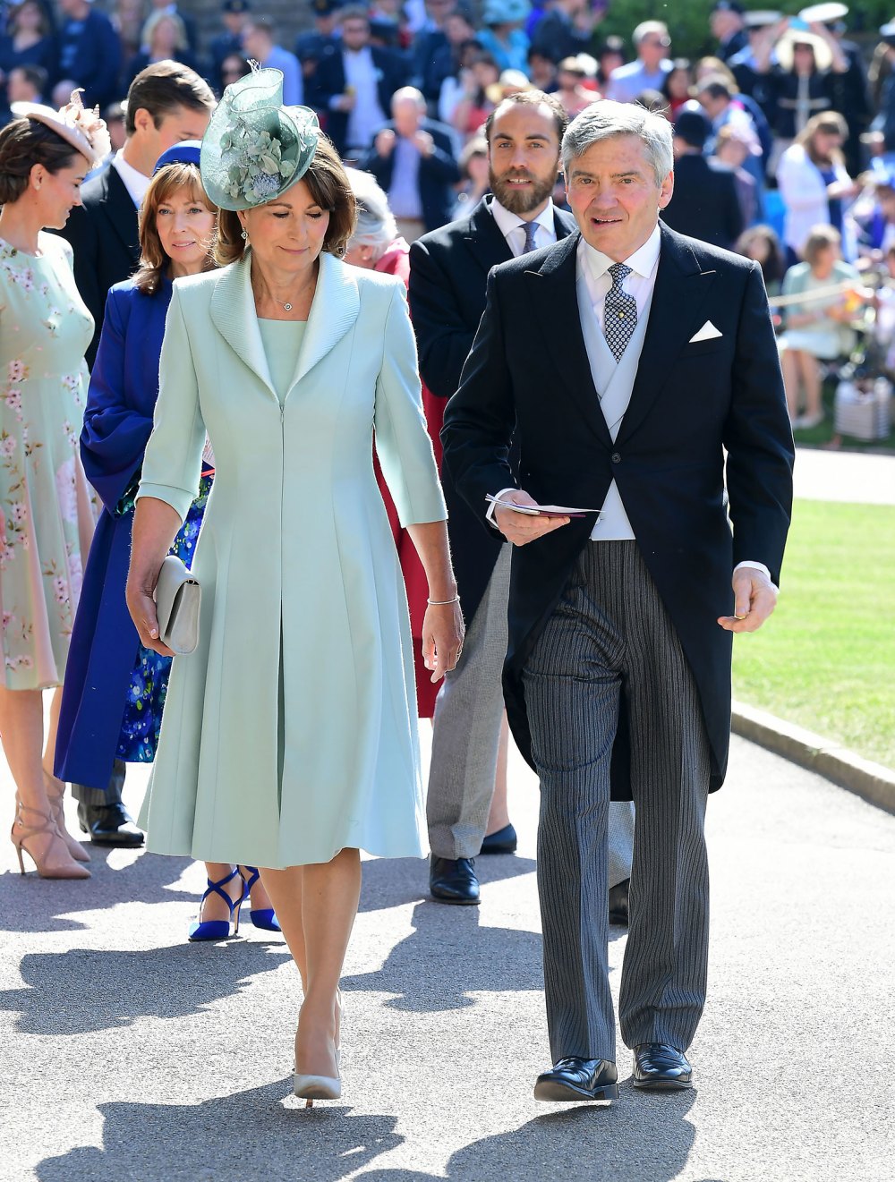 Carol Middleton und Michael Francis Middleton Prinz William und Kate Middleton 2418 Us Weekly