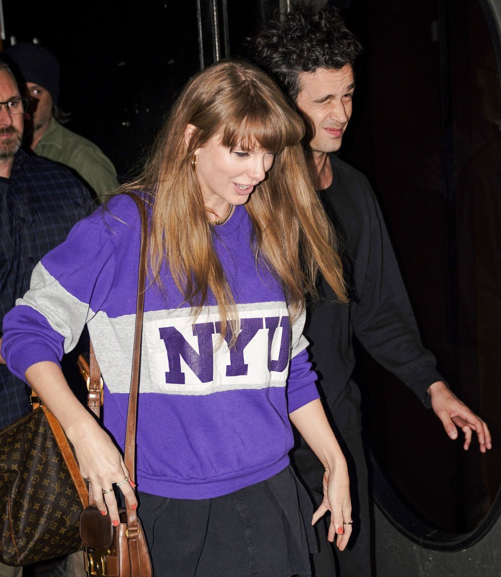 Taylor Swift und Matty Healy verlassen gemeinsam das Aufnahmestudio in New York City 5