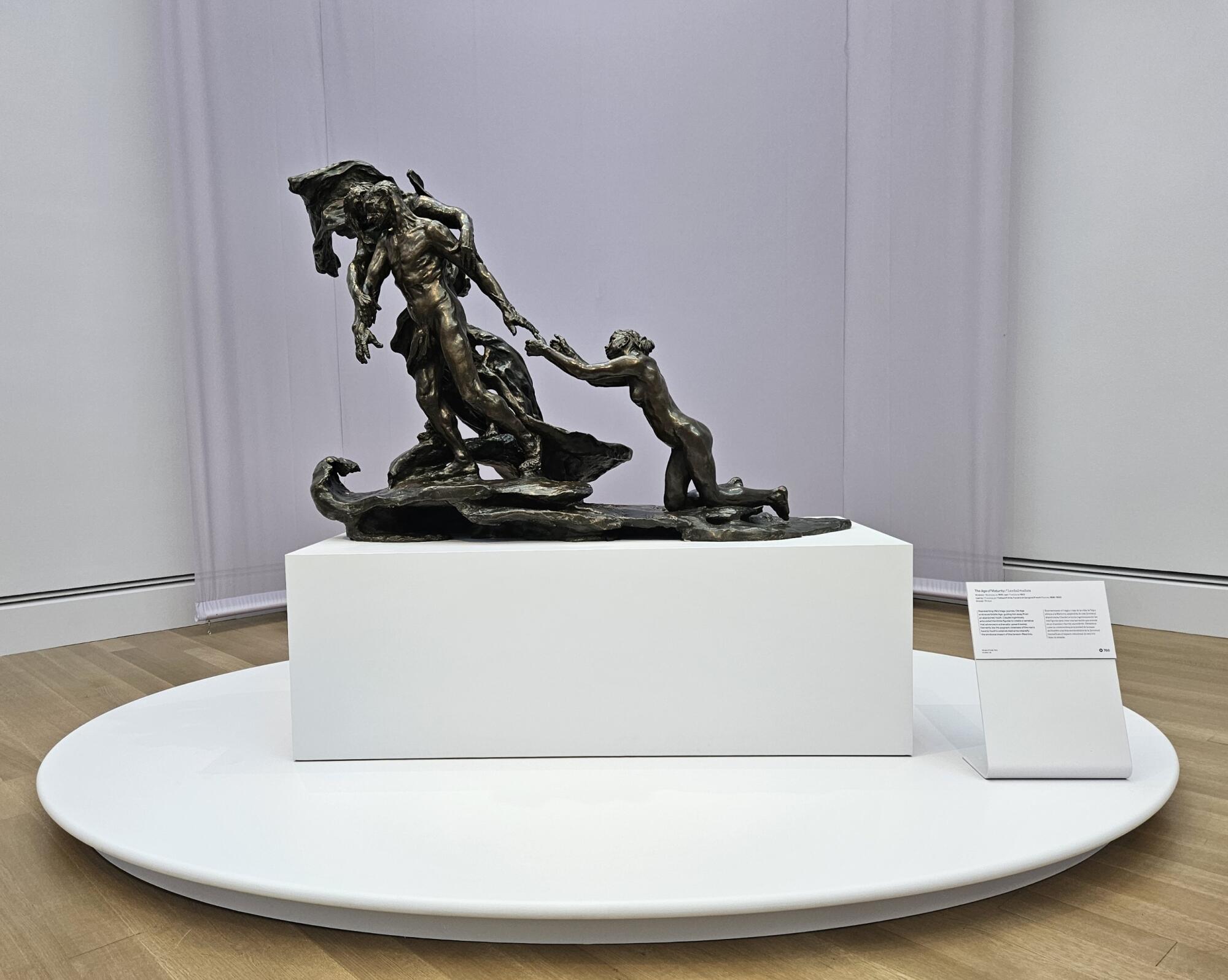 Camille Claudel, "Das Zeitalter der Reife," 1890-99, Bronze