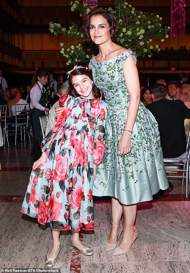 Suri is thought to be something of a fashionista who inspires her mother, with Katie recently revealing she sometimes pinches accessories from her daughter