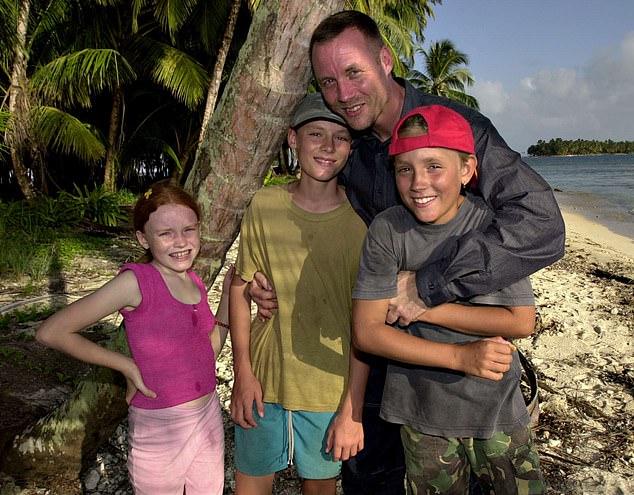 Jaynes Ex-Ehemann Phil Gaskin aus Poole, Dorset, besuchte die tropische Insel Lime Clay in Nicaragua, wo seine entfremdete Frau ihre Kinder zum Leben gebracht hatte