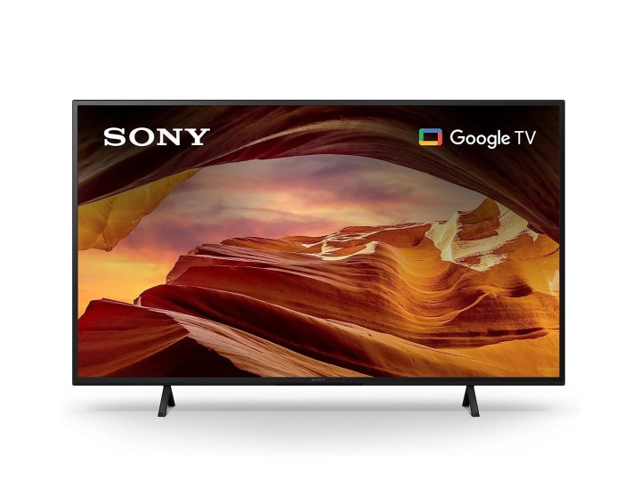 Produktbild des 50-Zoll-LED-4K-Google-TVs der X77L-Serie von Sony