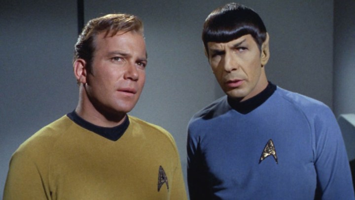 William Shatner und Leonard Nimoy in Star Trek: Die Originalserie
