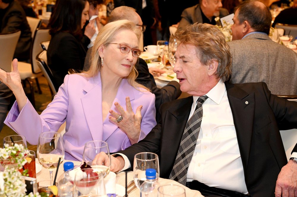 Meryl Streep und Martin: Kurze Freundschaft im Laufe der Jahre 1