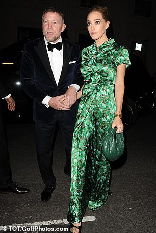 Guy Ritchie and wife Jacqui Ainsley...