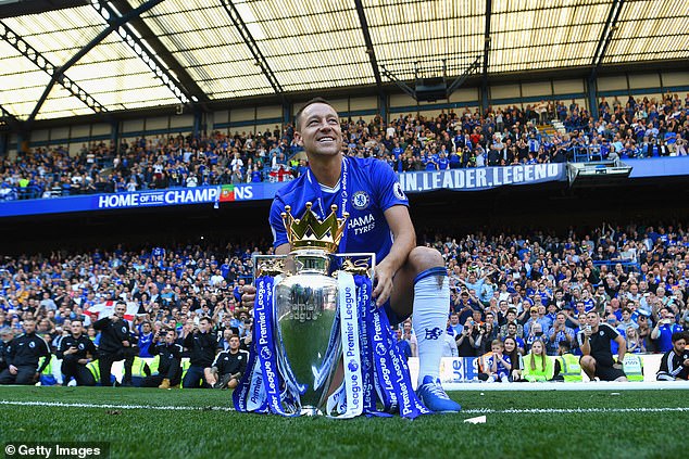 John Terry ist der einzige Spieler, der an jeder der fünf Titelgewinnkampagnen Chelseas beteiligt war