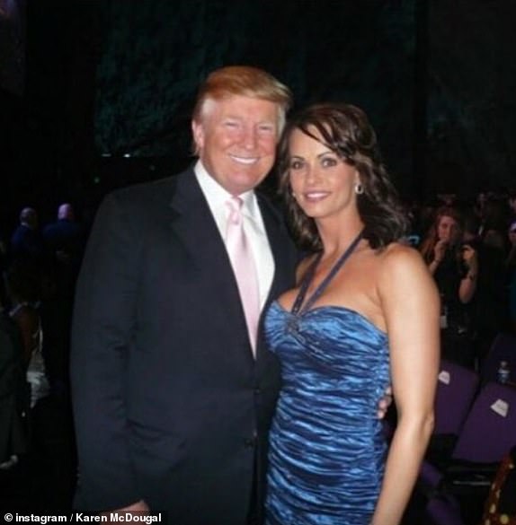 Playboy Playmate Karen McDougal got emotional talking about her relationship with Donald Trump, and although she admits she knew it was wrong ... she says the 2 were in love.The 1998 Playboy Playmate of the Year sat down with CNN's Anderson Cooper ... and got misty-eyed talking about her alleged affair with Trump in 2006. McDougal says she's sorry for what she did and felt guilty about it, but she put the guilt aside because she was having fun ... and truly believed they had a meaningful thing going.Karen claims she and Trump were much more than just sex partners -- they even said "I love you" to each other frequently -- and he had lovey nicknames for her too.Earlier in the interview, McDougal reiterated one of her previous claims -- Trump tried to pay her money for sex. She says she declined and it made her sad because she couldn't believe he thought of her that way ... and she cried the whole ride home.