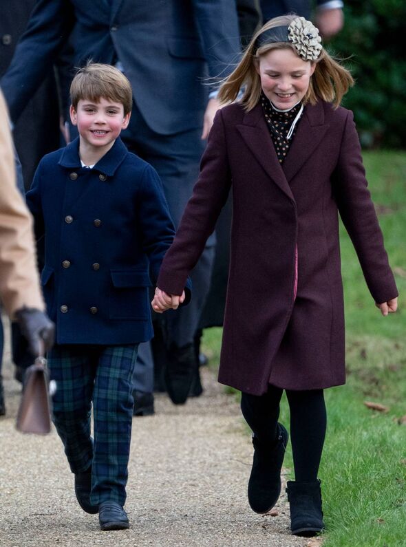 Prinz Louis hält Händchen mit Mia Tindall
