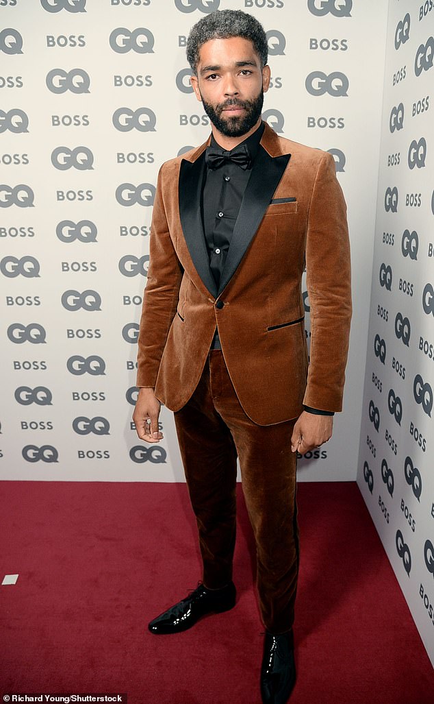 Pictured: The Former Vera actor Kingsley Ben-Adir GQ Men Of The Year Awards 2021 in  London