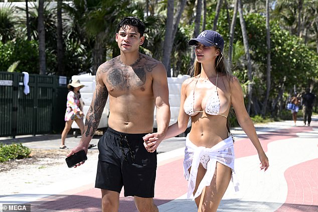 Garcia und Boor machen einen Spaziergang in Miami Beach – nur wenige Tage nach der Schlägerei im Barclays Center