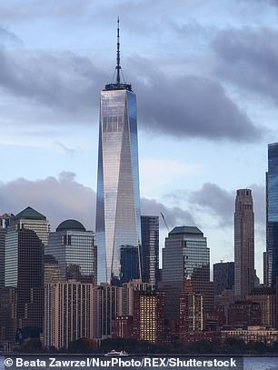 Das 1.776 Fuß große One World Trade Center in New York City