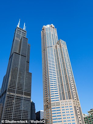 Chicagos 1.451 Fuß hoher Willis Tower