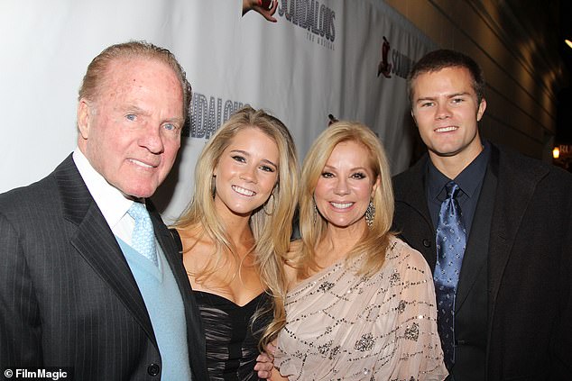 Frank und Kathie im November 2012 mit ihren beiden Kindern Cassidy und Cody