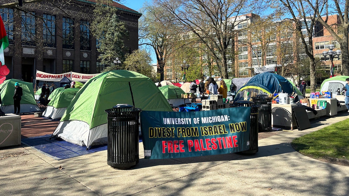 Antiisraelisches Lager der University of Michigan